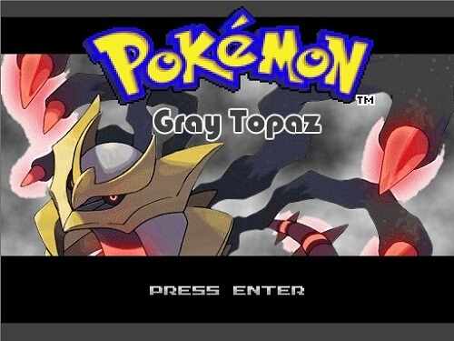 Pokemon Gray Topaz