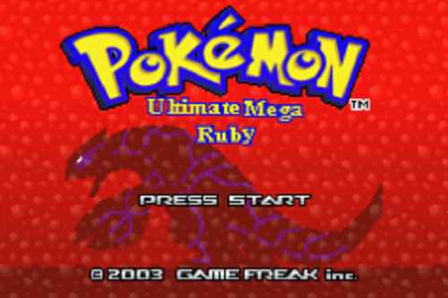 Pokemon Ultimate Mega Ruby
