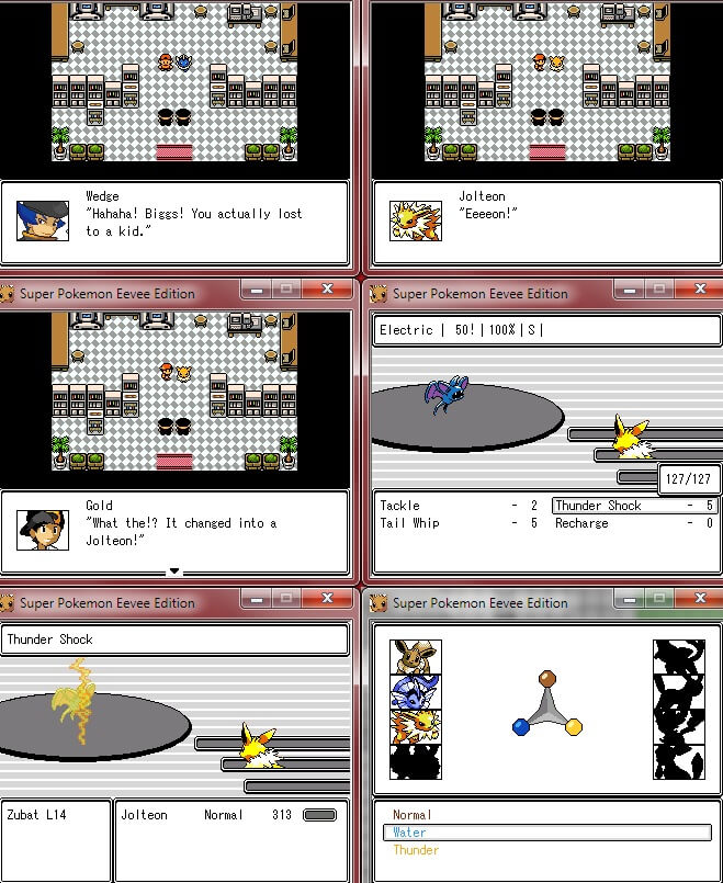 Super Pokemon Eevee Edition screenshots