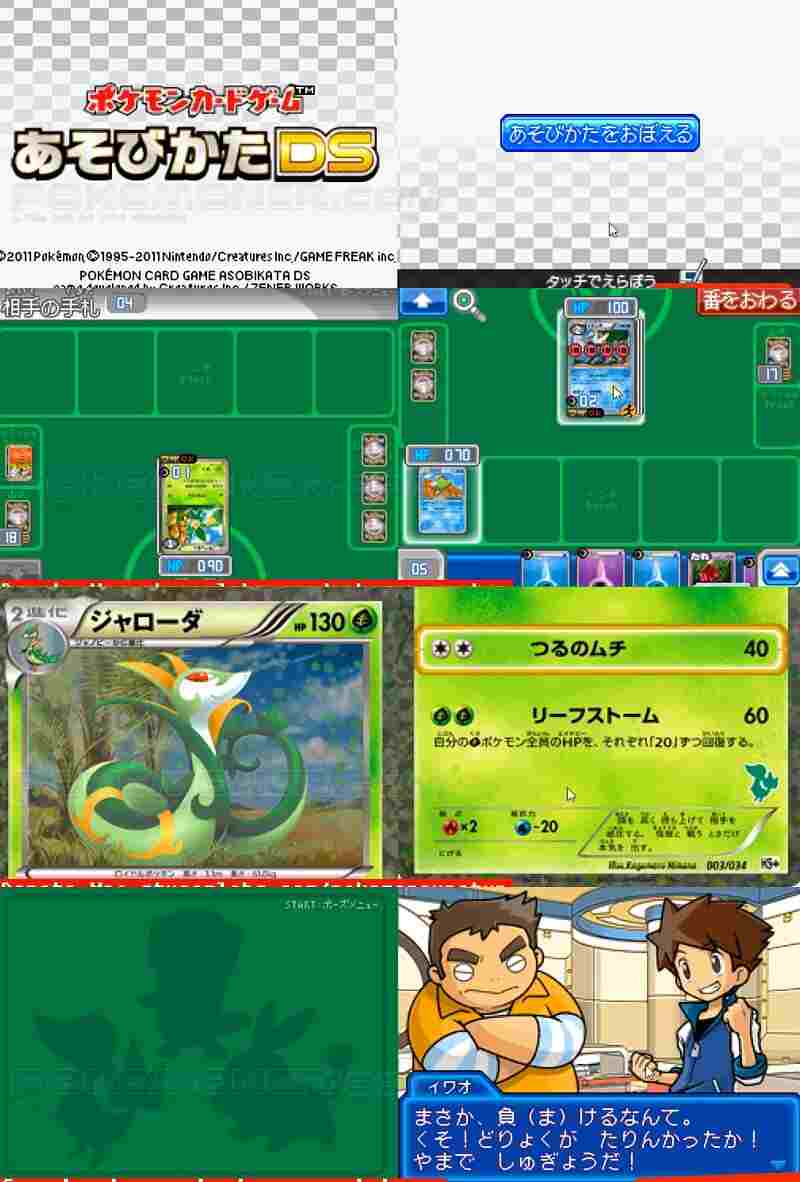 Pokemon Card Game: How To Play DS