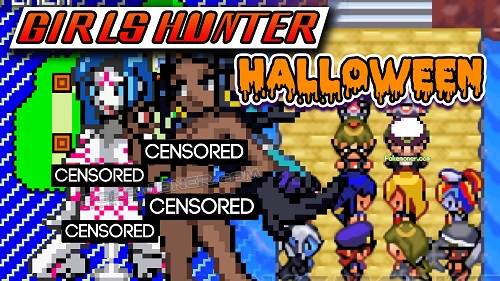 Pokemon Girls Hunter Halloween cover is made by Ducumon