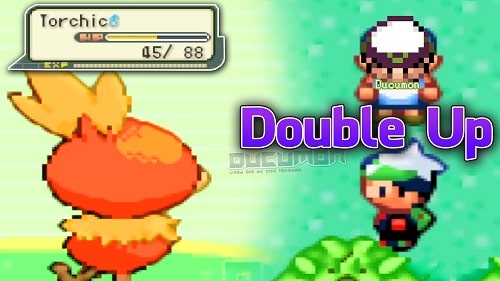 Pokemon Double Up cover is made by Ducumon