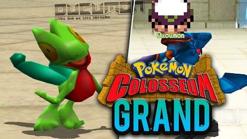 Pokemon Grand Colosseum cover is made by Ducumon