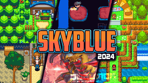 Pokemon Sky Blue cover is made by Ducumon