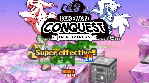 Pokemon Conquest Twin Dragons cover is made by Ducumon