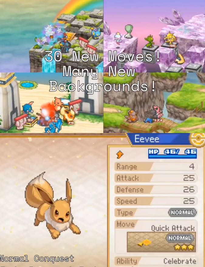 Pokemon Conquest Twin Dragons screenshots