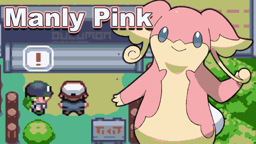 Pokemon Manly Pink cover is made by Ducumon