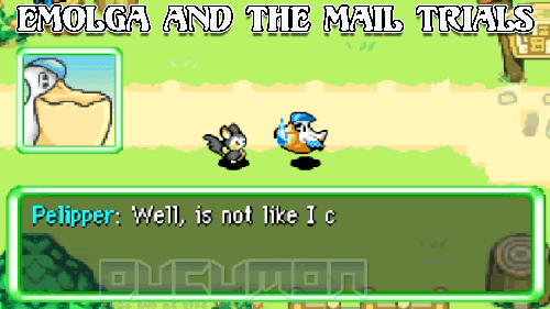 Pokemon Emolga and the Mail Trials