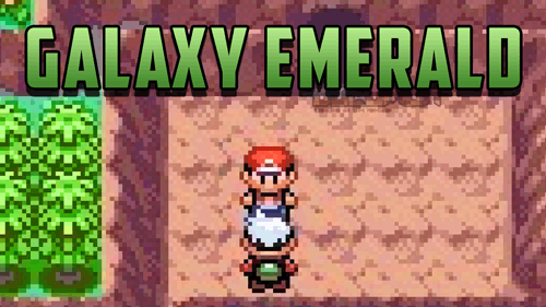 Pokemon Galaxy Emerald cover is made by Ducumon