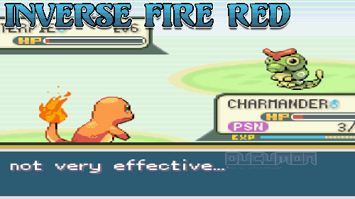 Pokemon Inverse Fire Red