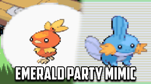 Pokemon Emerald Party Mimic