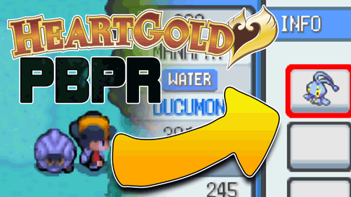 Pokemon Heart Gold PBPR