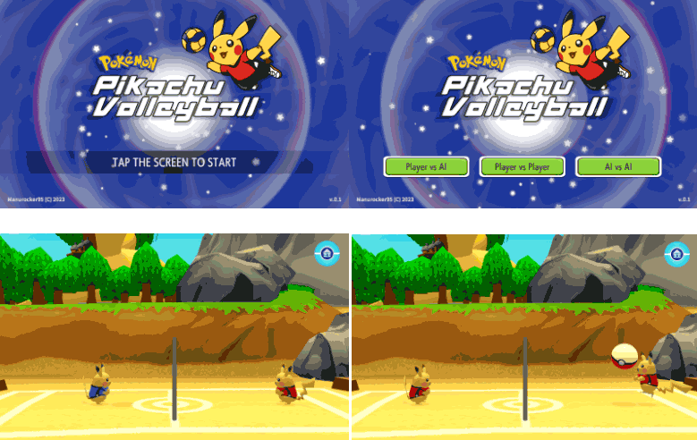 Pokemon Pikachu Volleyball