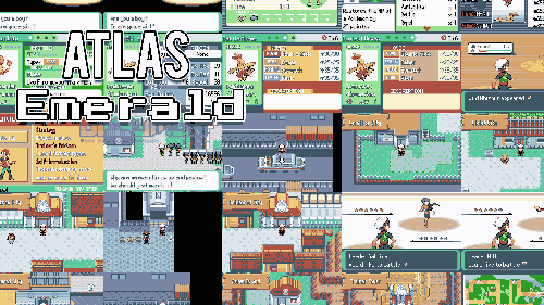 Pokemon Atlas Emerald cover is made by Ducumon