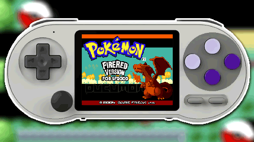 Pokemon Fire Red for SF2000 is made by Ducumon