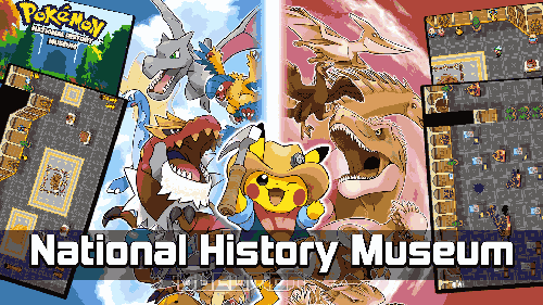 Pokemon National History Museum is made by Ducumon