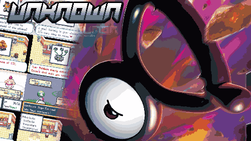 Pokemon Unknown cover is made by Ducumon