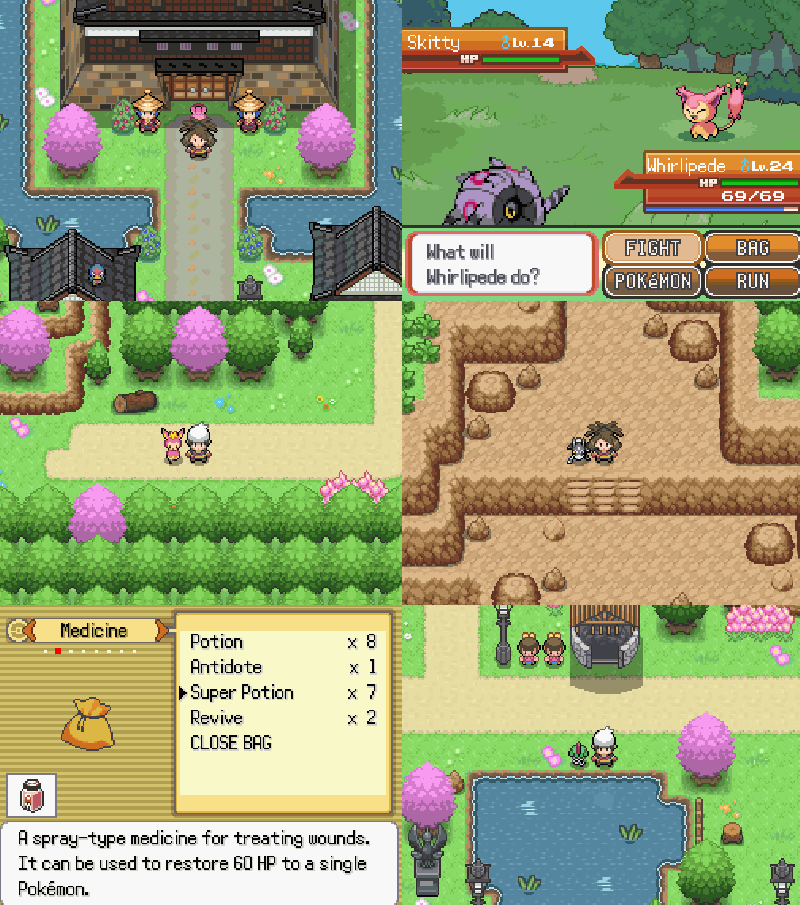 Pokemon Seasons Stone screenshots