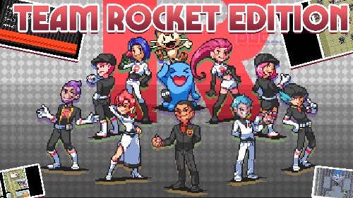Pokemon Team Rocket Edition covers is made by Ducumon