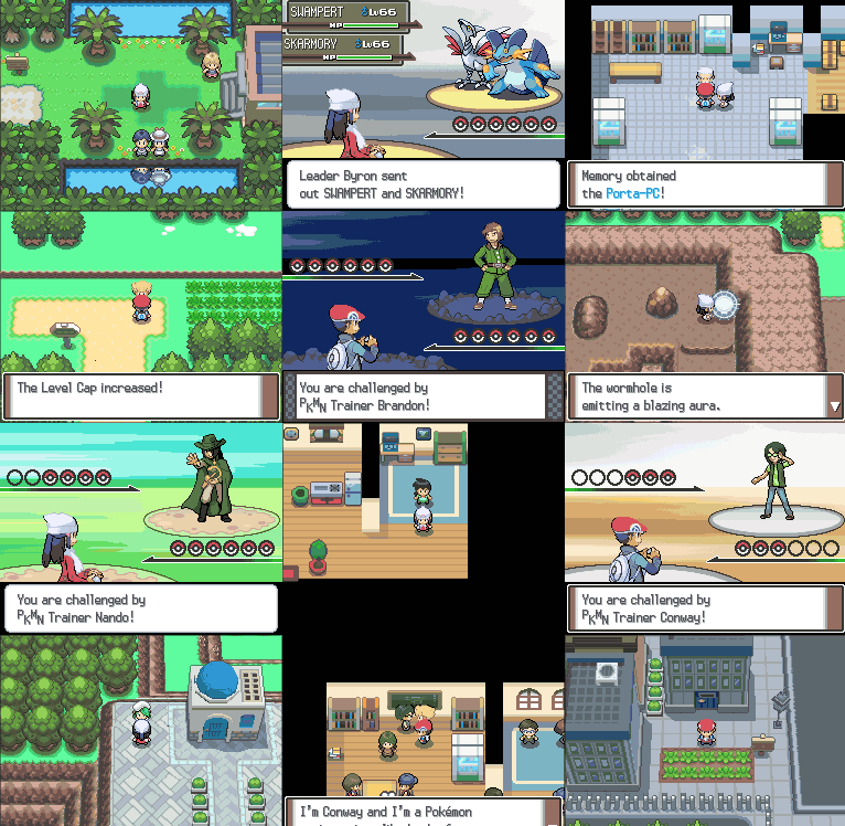 Pokemon Azure Platinum screenshots