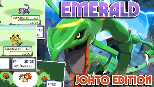 Pokemon Emerald Johto Edition covers is made by Ducumon