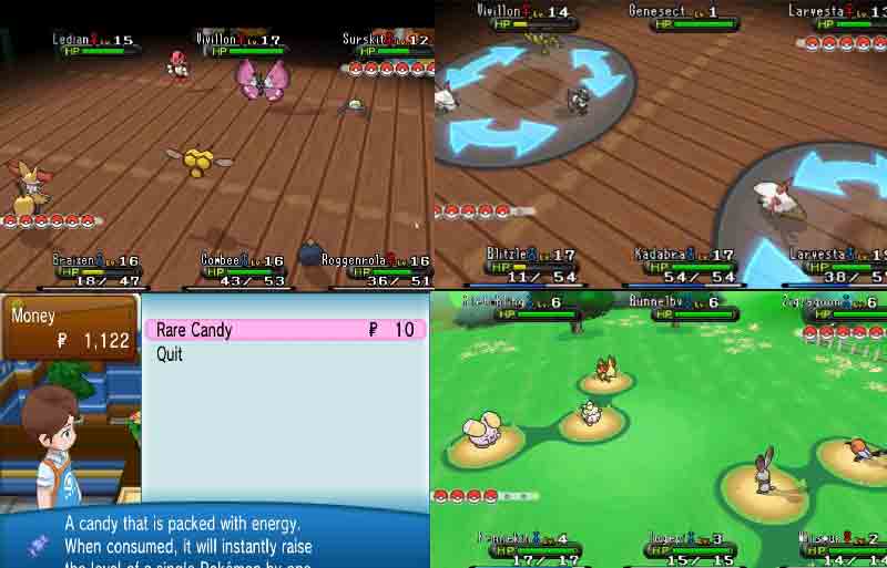 Pokemon Rotation X screenshots