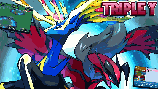 Pokemon Triple Y cover is made by Ducumon