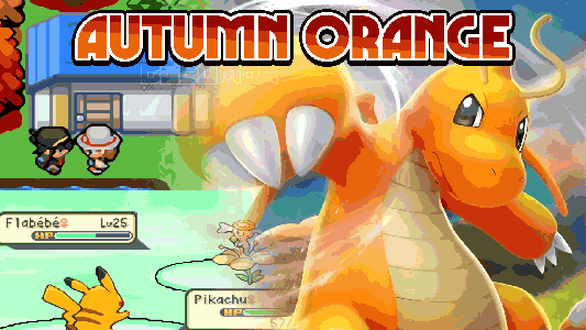 Pokemon Autumn Orange cover is made by Ducumon